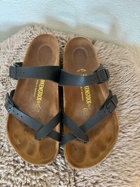Birkenstock Black Sandals | Size 38 |  Gently used